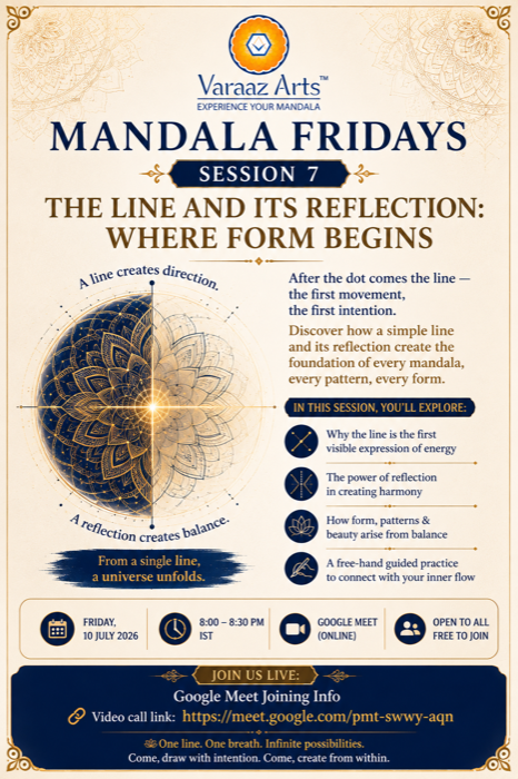 The Line and Its Reflection — Where Form Begins | Mandala Fridays Session 7