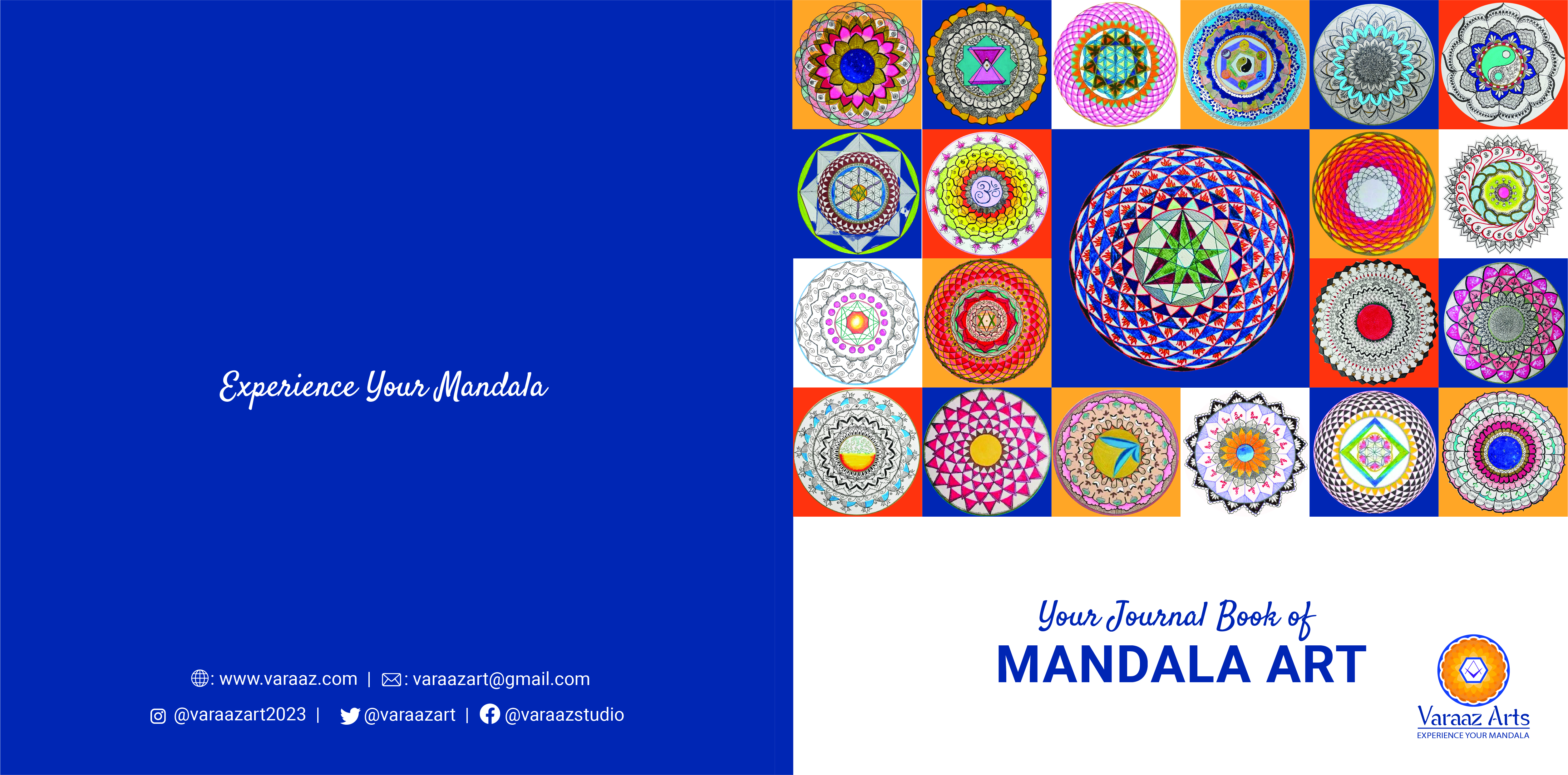 Varaaz Arts Mandala Practice Book Cover