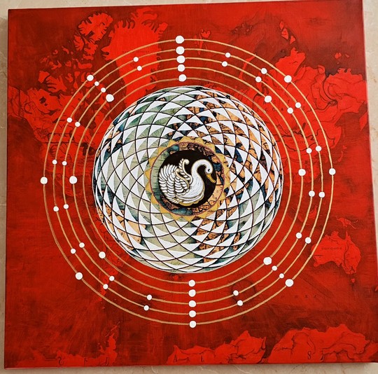 Harmony of Gratitude — Mandala Art by Varaaz Arts