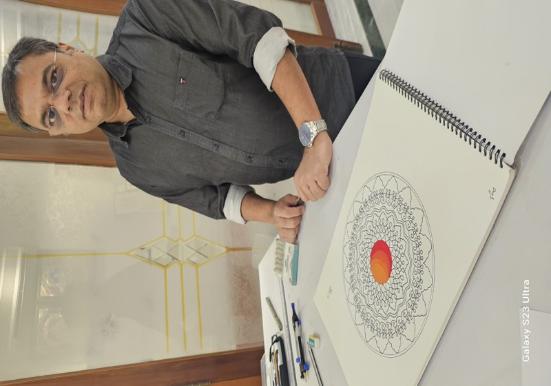 Mandala Art Therapy Session — Varaaz Arts