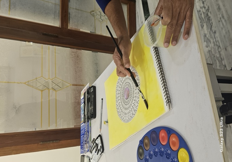 Mandala Art Therapy Session — Varaaz Arts