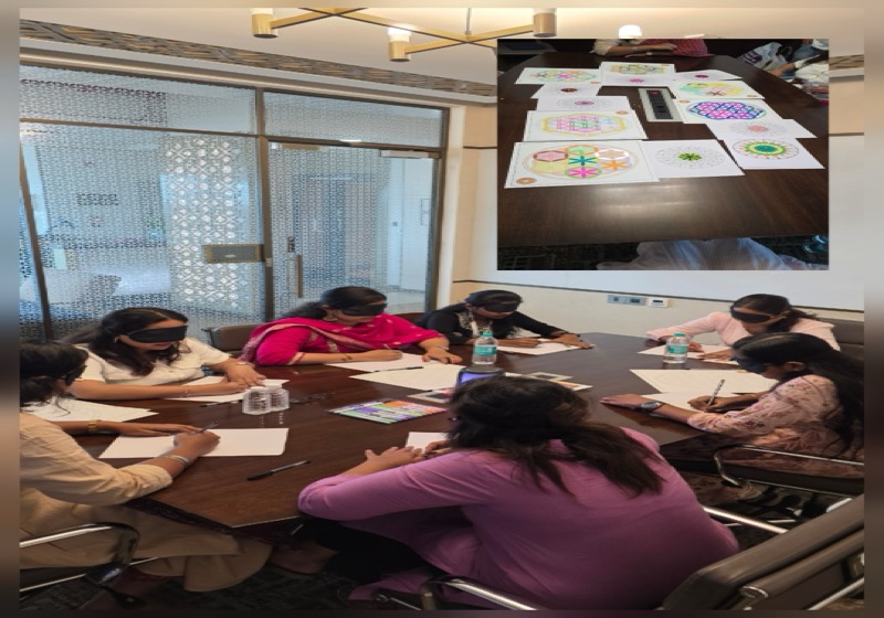 Mandala Art Therapy Session — Varaaz Arts